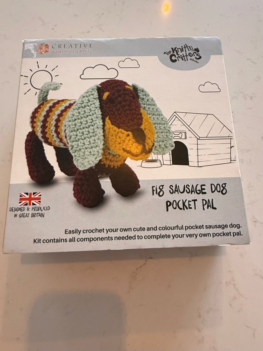 🔥 Closet Sale — 3 for $25 / 5 for $40 - Sausage Dog - Crochet Plush Kit